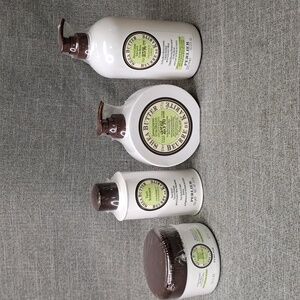 4 Piece Perlier Shea Butter With Coconut Milk Bath Body Set